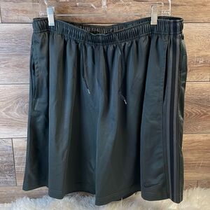 NIKE Mens Drawstring Black Basketball Shorts Size XL